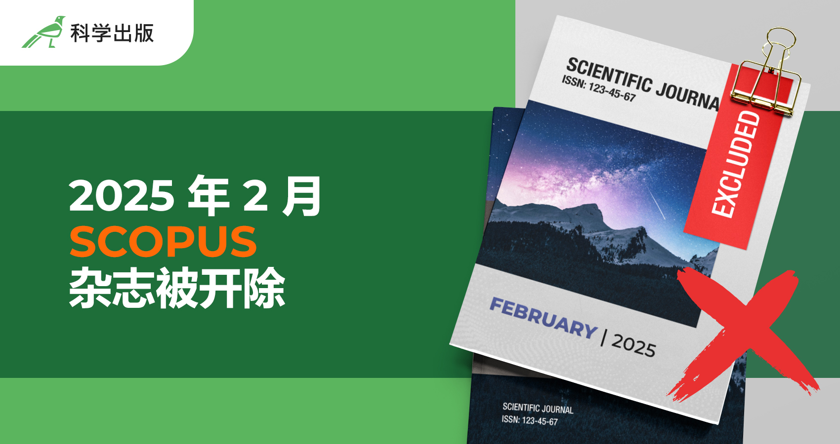 2025 年 2 月 Scopus 杂志被开除