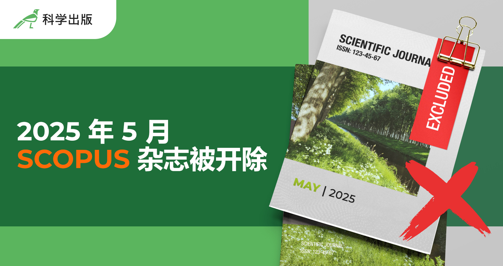 2025 年 5 月 Scopus 杂志被开除