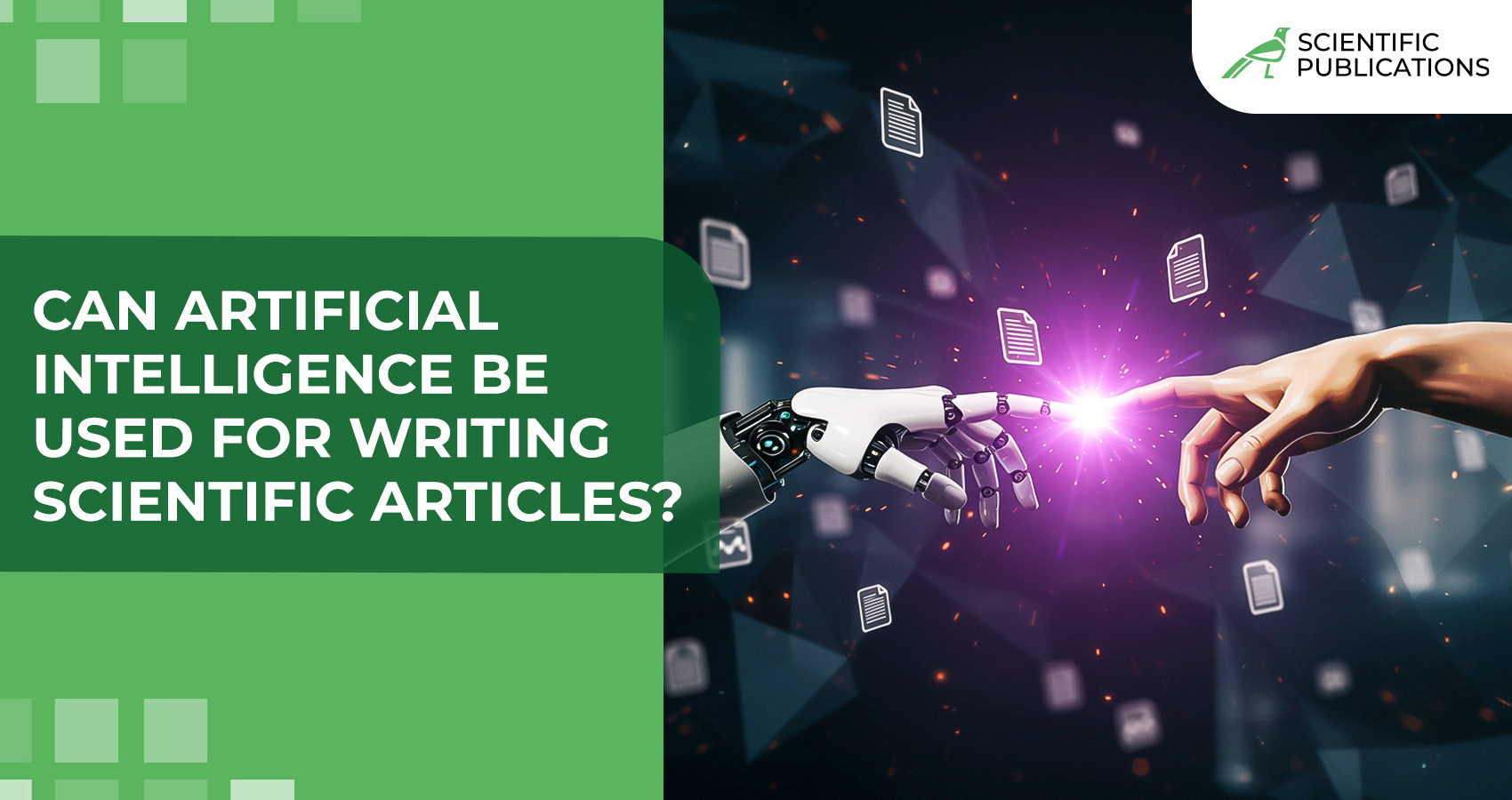 Can artificial intelligence be used for writing scientific articles?