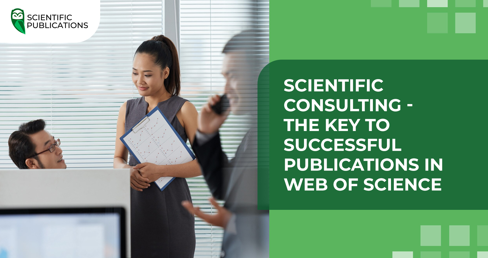 Scientific consulting – the key to successful publications in Web of Science