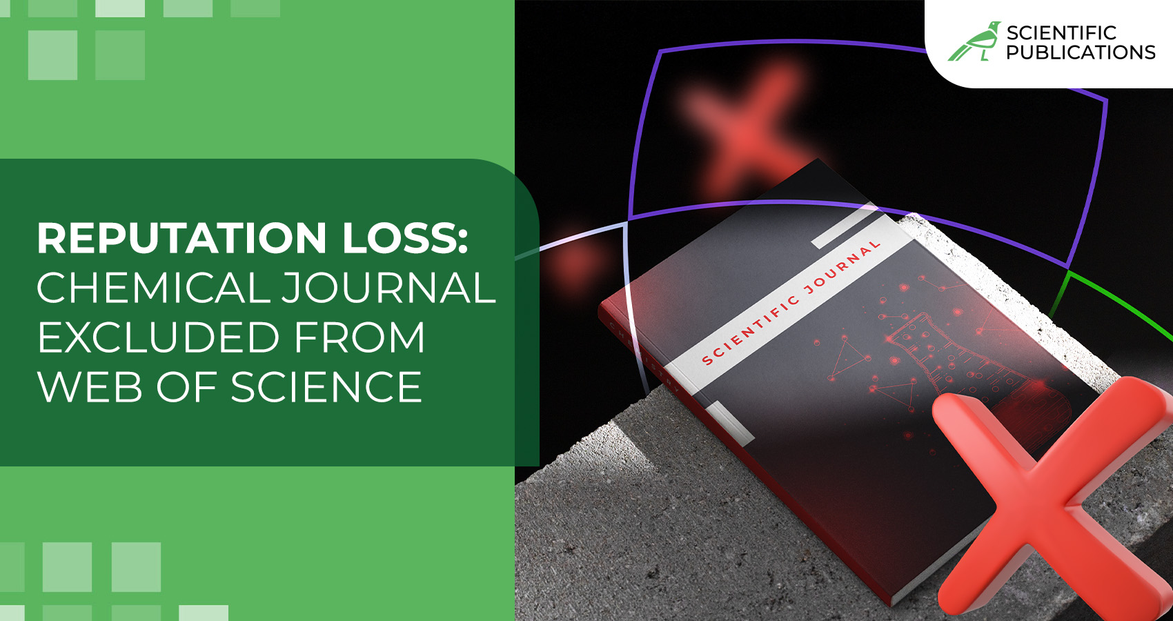 Reputation loss: Chemical journal excluded from Web of Science