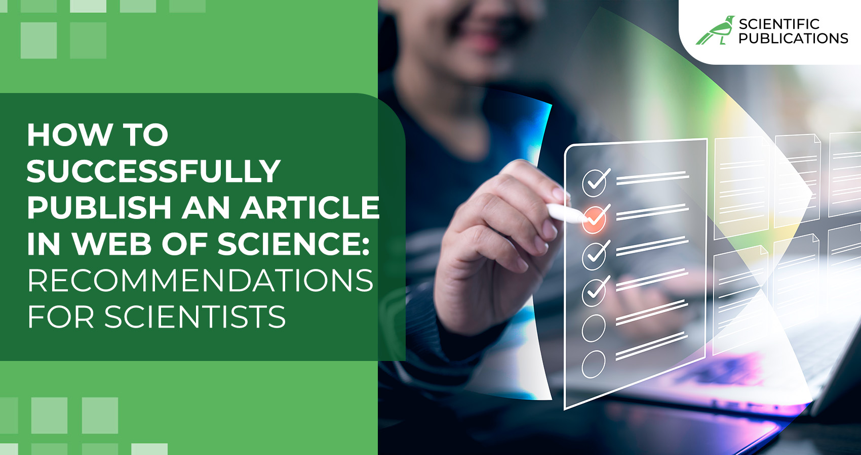 How to successfully publish an article in Web of Science: recommendations for scientists