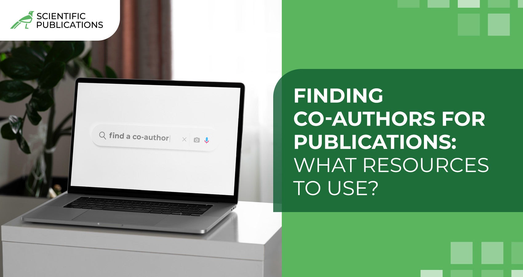 Finding co-authors for publications: what resources to use?