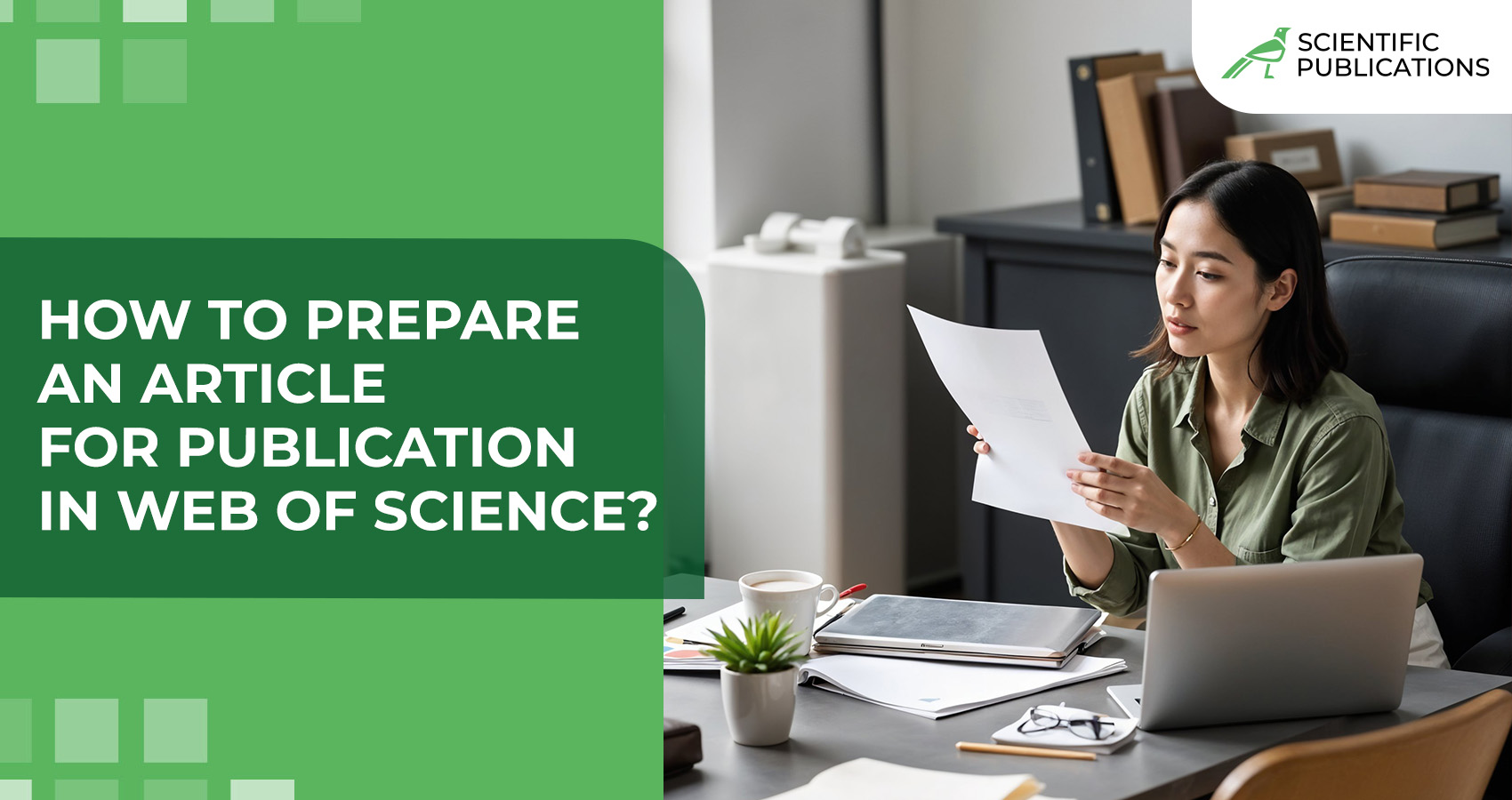 How to prepare an article for publication in Web of Science?